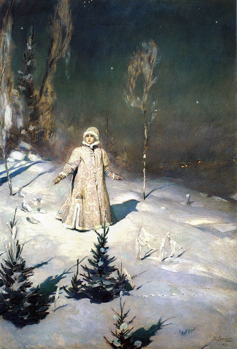 Viktor Vasnetsov, Snegoerotsjka, het sneeuwmeisje, 1899