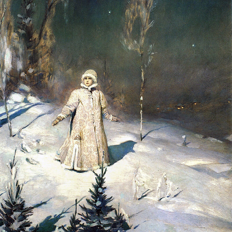 Viktor Vasnetsov, Snegoerotsjka, het sneeuwmeisje, 1899